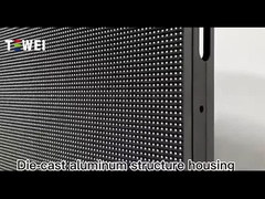 Waterdicht programmabel borden Buiten LED-scherm P10 Full Color Draadloos Advertising LED-scherm