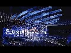 Zwakke module Gekrompen cilinder ultra dun Flexibel Led scherm Display scherm Voor gebruik in cilindrische kolommen